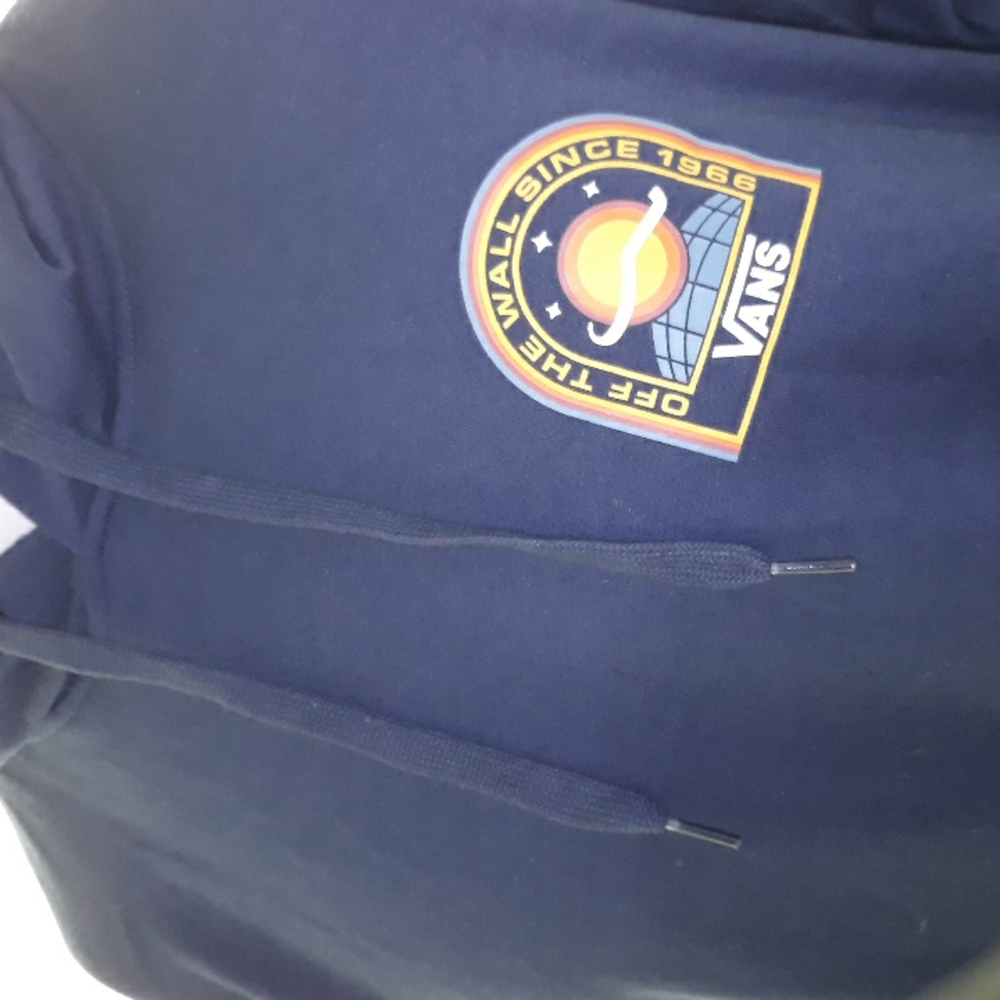 Van's Off the Wall navy blue hoodie. Large